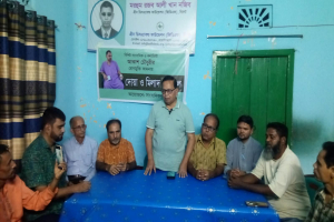 বিশিষ্ট সাংবাদিক আকাশ চৌধুরীর রোগ মুক্তি কামনায়  সিলেটের দোয়া মাহফিল