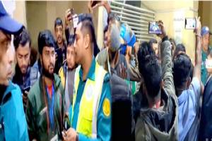 মিরাবাজারে ভোটকেন্দ্রে প্রবেশের অভিযোগে আটক ৩