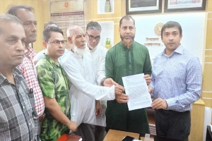 সিলেটে ৮ দফা দাবিতে প্রধানমন্ত্রী বরাবর স্মারকলিপি প্রদান
