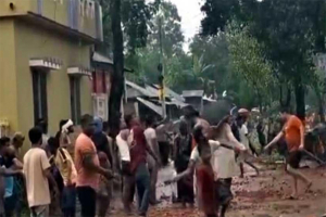 হবিগঞ্জে দুই শিশুর ঝগড়াকে কেন্দ্র করে দুই গ্রামবাসীর সংঘর্ষ, আহত অর্ধশতাধিক