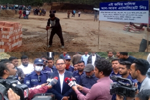 গোয়াইনঘাটে অবৈধ দখল উচ্ছেদ