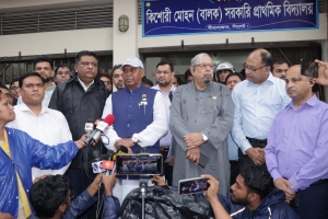 প্রধানমন্ত্রী বন্যা পরিস্থিতি গভীর ভাবে পর্যবেক্ষণ করছেন : দুর্যোগ ও ত্রাণ প্রতিমন্ত্রী