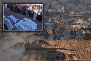 গাজায় ইসরায়েলি বোমাবর্ষণে ৭৩ ফিলিস্তিনি নিহত