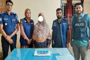 দোয়ারাবাজারে ইয়াবাসহ নারী আটক