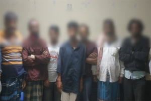  চালিবন্দর থেকে ৭ জুয়ারী আটক