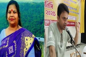 আহ্বায়ক মালা রানী দে, সদস্য সচিব রজত কান্তি চক্রবর্তী