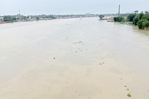 সুনামগঞ্জে পাহাড়ি ঢলে বাড়ছে ২৬ নদীর পানি