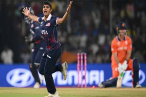 নেদারল্যান্ডসকে উড়িয়ে যুক্তরাষ্ট্রের ৯৩ রানের দাপুটে জয়