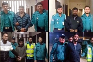 অপারেশন ডেভিল হান্টে সিলেটে আরও ১০ জন গ্রেপ্তার