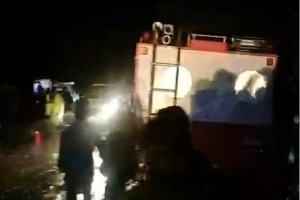 জৈন্তাপুরে যাত্রীবাহী বাস খাদে পড়ে নিখোঁজ ২, আহত ২৮