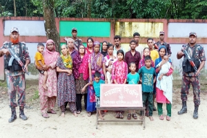 বিয়ানীবাজার সীমান্ত দিয়ে ২১ জনকে ঠেলে পাঠাল বিএসএফ