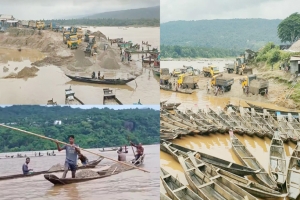 জাফলংয়ে লুটপাটের নেপথ্যে কারা?