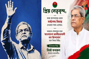 বিএনপিকে ‘শেষ বিদায়’ জানালেন মির্জা ফখরুল