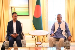 বৈঠকে ড. ইউনূস-তারেক রহমান
