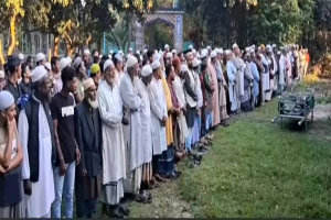 সাংবাদিক জাকির হোসেনের মায়ের ইন্তেকাল : জানাজা সম্পন্ন