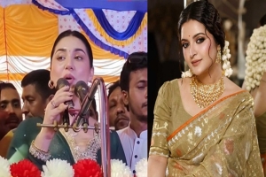 বিএনপির অনুষ্ঠানে অপু বিশ্বাস, ধুয়ে দিলেন পরীমণি