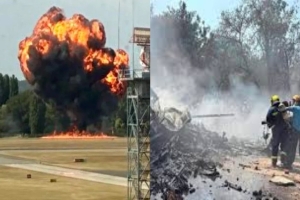 যুক্তরাজ্যে উড্ডয়নের পরই প্লেন বিধ্বস্ত