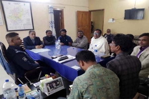 দোয়ারাবাজারে প্রেসক্লাবের সাংবাদিকদের সাথে ওসির মতবিনিময়