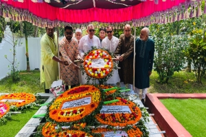 এম. সাইফুর রহমানের মৃত্যুবার্ষিকীতে মহানগর বিএনপির শ্রদ্ধা নিবেদন