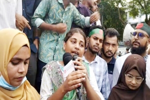 সিলেটে ছাত্র-জনতার ‘শহীদি মার্চ’ শুরু