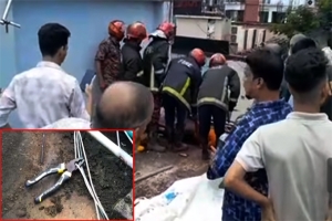 বারুতখানা থেকে এক ব্যাক্তির লা শ উদ্ধার