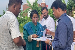 দক্ষিণ সুরমায় বিআরটিএ’র অভিযান, ৫ চালককে জরিমানা 