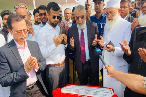 বালাগঞ্জে ‘আত্ব-তাকওয়া মেটারনিটি ক্লিনিক’-এর ভিত্তিপ্রস্তর স্থাপন বিচারপতি নজরুল ইসলাম