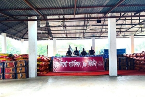 সিলেট সীমান্তে সাড়ে চার কোটি টাকার ভারতীয় পণ্য জব্দ