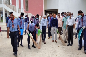 সামাজিক পরিবেশের ভারসাম্য বজায় রাখতে হলে ক্যাম্পাস পরিষ্কার পরিচ্ছন্ন রাখতে হবে: সিকৃবি ভিসি 