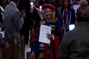 ৮৩ বছর বয়সে ডক্টরেট!