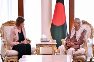 শেখ হাসিনা প্রতিটি প্রতিষ্ঠান ধ্বংস করে গেছেন : ড. ইউনূস