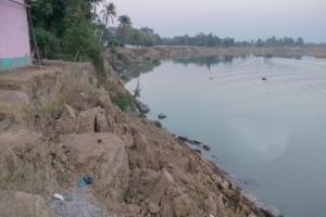 জগন্নাথপুরে কুশিয়ারার ভাঙনে বিপর্যস্ত জনজীবন
