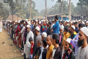 গোয়াইনঘাটে সড়ক দুর্ঘটনায় নিহত দুই শিক্ষার্থীর দাফন সম্পন্ন 