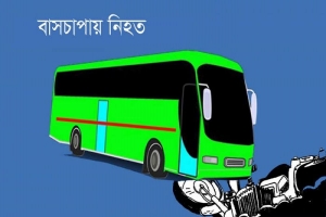 নবীগঞ্জে বাসচাপায় পিকআপ ভ্যানের চালক ও হেলপার নিহত