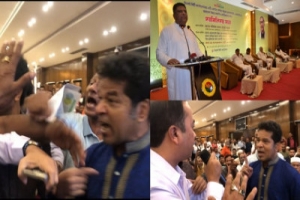 সিসিকে মতবিনিময় সভায় অভিযোগকারীর মাইক্রোফোন কেড়ে নেওয়ার চেষ্টা