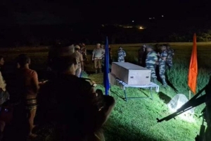 কানাইঘাট সীমান্তে নিহত বাংলাদেশির লা শ হস্তান্তর করল বিএসএফ