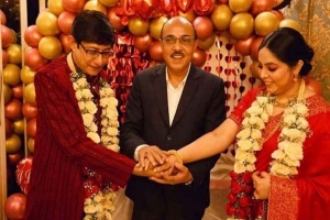 বিয়ে করলেন কাঞ্চন-শ্রীময়ী