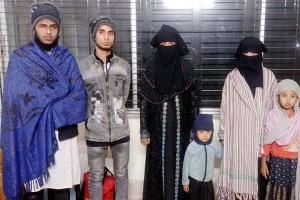 কমলগঞ্জে এক পরিবারের ৬ রোহিঙ্গা সদস্য আটক