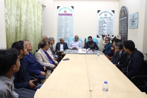 ‘আমার দেশ পত্রিকা’র সম্পাদকের সাথে শাবি প্রেসক্লাবের মতবিনিময়