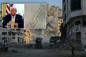 গাজা থেকে ইসরায়েলি সেনা প্রত্যাহারে ট্রাম্পের রোডম্যাপ