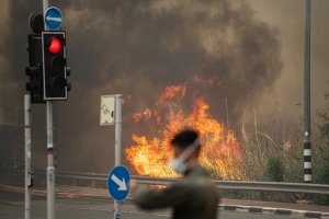 দাবানলে জ্বলছে ইসরায়েল, ১৮ ‘পরিকল্পনাকারী’ আটক