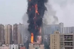 চীনে বহুতল ভবনে অগ্নিকাণ্ড, নিহত ১৫