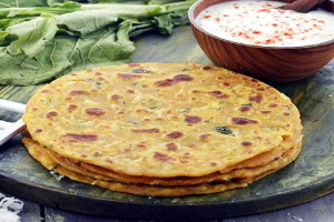 পুরভরা মেথি পরোটা তৈরির সহজ রেসিপি