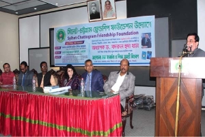 প্রথম স্মার্ট শিক্ষার প্রবক্তা ড. বদরুল হুদা খানকে সিলেটে সংবর্ধনা