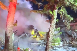 লোকালয়ে বিধ্বস্ত বিমান, হতাহত বহু