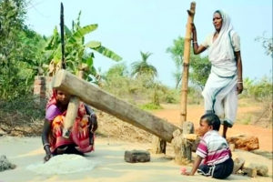 বালাগঞ্জ-ওসমানীনগর থেকে হারিয়ে গেছে ঢেঁকি
