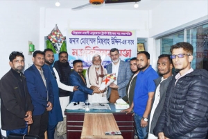 বিশ্বনাথ সাংবাদিক ইউনিয়নের সাথে মিছবাহ উদ্দিন এর মতবিনিময় 