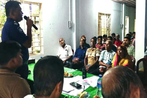 জৈন্তাপুরে দুর্গাপূজার নিরাপত্তায় বিশেষ নজর, প্রতিটি মণ্ডপে পুলিশের টিম