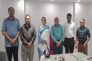 সিলেট কৃষি বিশ্ববিদ্যালয়ের সাথে swisscontact এর দ্বিপাক্ষিক প্রাক-আলোচনা অনুষ্ঠিত