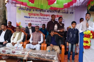 শিক্ষার্থীদের লেখাপড়ার পাশাপাশি খেলাধুলায় উৎসাহিত করতে হবে : নাসির খান